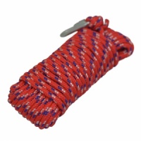 Braided Rope with Carabiners 15m x 6mm