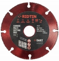 DART Red Ten PRO CD-M Carbide Multi Cutting Disc 115D x 22.23B