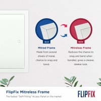 Flipfix Metal Access Panel 200 x 200mm