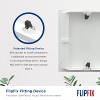 Flipfix Metal Access Panel 450 x 450mm