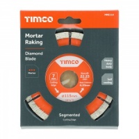 Timco Mortar Raking Blade - Sintered 115mm x 22.2mm