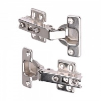 Timco Cabinet Hinges - Nickel 90 Degree Pack 2
