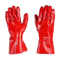 PVC Gauntlets - PVC Coated Cotton Interlock X Large