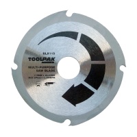 Toolpak 115mm x 22.23mm x 4T Angle Grinder Saw Disc