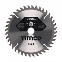 Timco Handheld Cordless Circular Saw Blade 150 x 20 x 40T