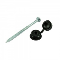 Corrugated Sheet Fixings - Black  3'' Bag 50