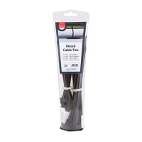 Cable Ties - Mixed - Black & Natural Mixed 200pc