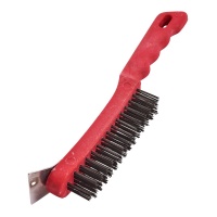 Wire Brush With Scraper