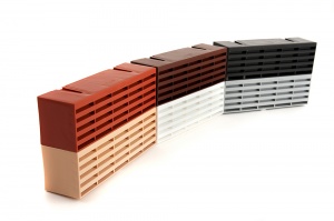 Timloc 1201AB Air Brick 215 x 69mm - Various Colours