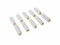 100mm Gloss Mini Roller Sleeves 10pk