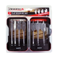 Timco Flat Wood Bit Set 7pc