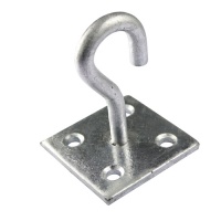 Hook on Plate - Hot Dipped Galvanised 2''