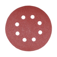 125mm Random Orbital Sanding Discs - Mixed Pack 5  (80/120/180)