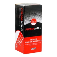 FirmaHold Collated Brad Nails - 18 Gauge - Straight - A2 Stainless Steel - Box 5000