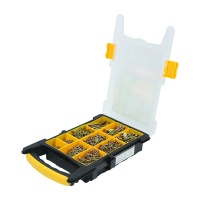 Solo Woodscrews - Mixed Tray - PZ - Double Countersunk - Yellow - 1200 Tray