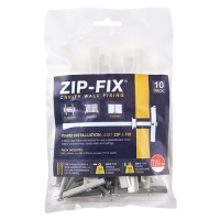 Zip-Fix Cavity Wall Fixings - Zinc M6 - Pack 10